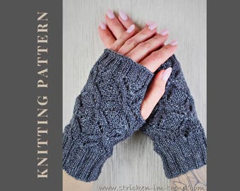 Wrist Warmers Knitting Pattern BALU #5 | Knit Hand Warmers & Fingerless Gloves | Easy Knitting Pattern | PDF Digital Download
