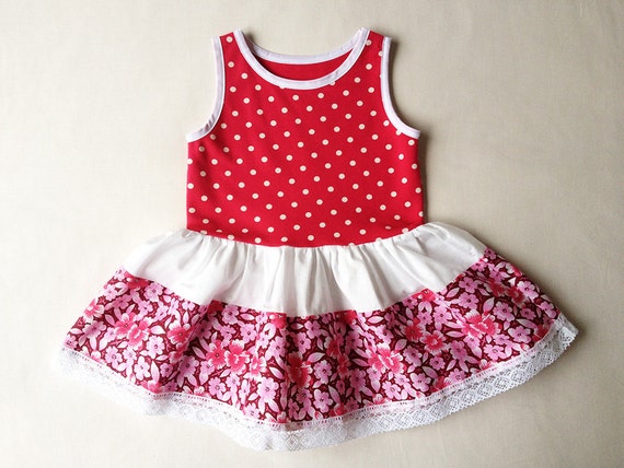 fuchsia baby dress