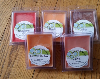 Lot de 5 fondants pour cire à double coque ; Ensemble personnalisé de 5 fontes de cire à clapet ; 5 fontes de cire ; Créez un ensemble de fontes de cire à clapet ; Cadeaux