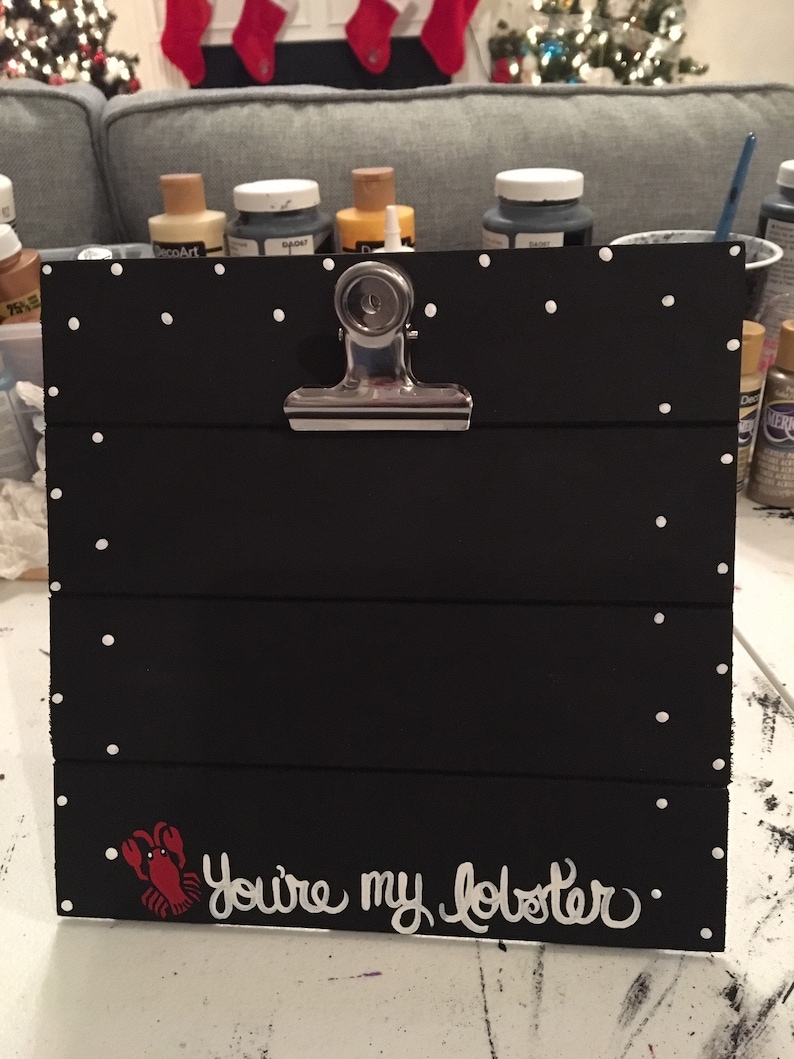 FRIENDS TV Show Wooden Clipboard Picture Frame You/'re My Lobster