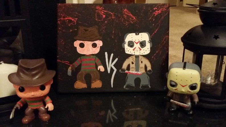 80’s Halloween Nightmare Custom Set Freddy Krueger Jason Voorhees Michael Myers