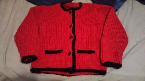 Chaqueta austriaca rojo negro más apretadas limita con | Etsy México