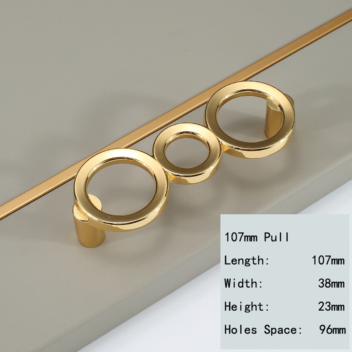 Golden Wardrobe Door Handles Are Light Luxury Modern Etsy