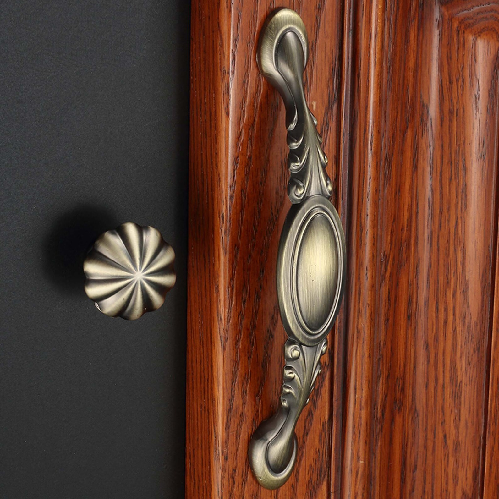 European Cabinet Door Handle Antique Wardrobe Door Handle | Etsy