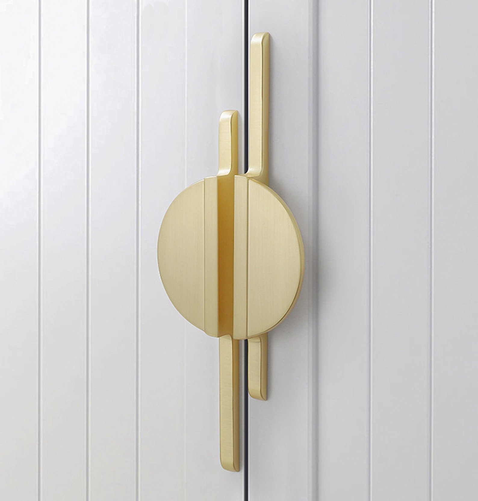 New Modern Minimalist Cabinet Door Handle Golden Bathroom - Etsy