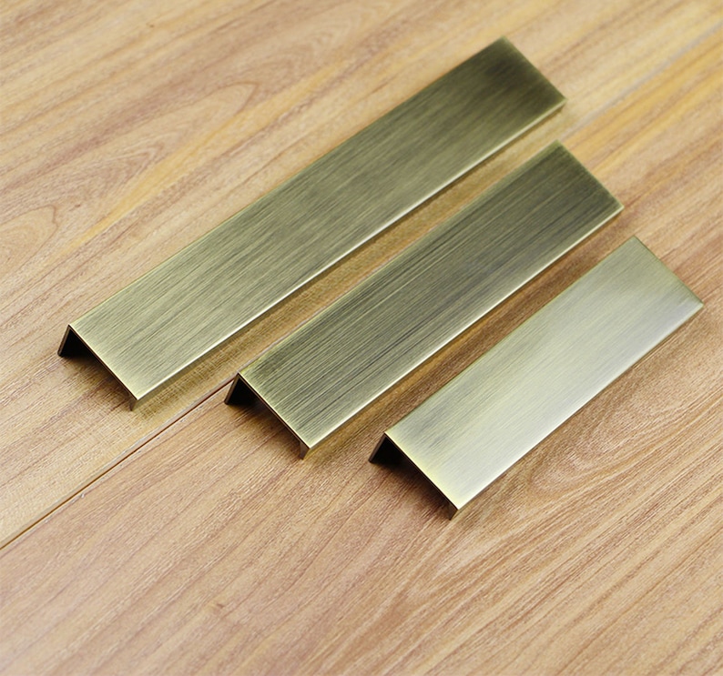 Aluminum Alloy Cabinet Door Handle American Cabinet Cabinet Door Handle Type Invisible Handle A21