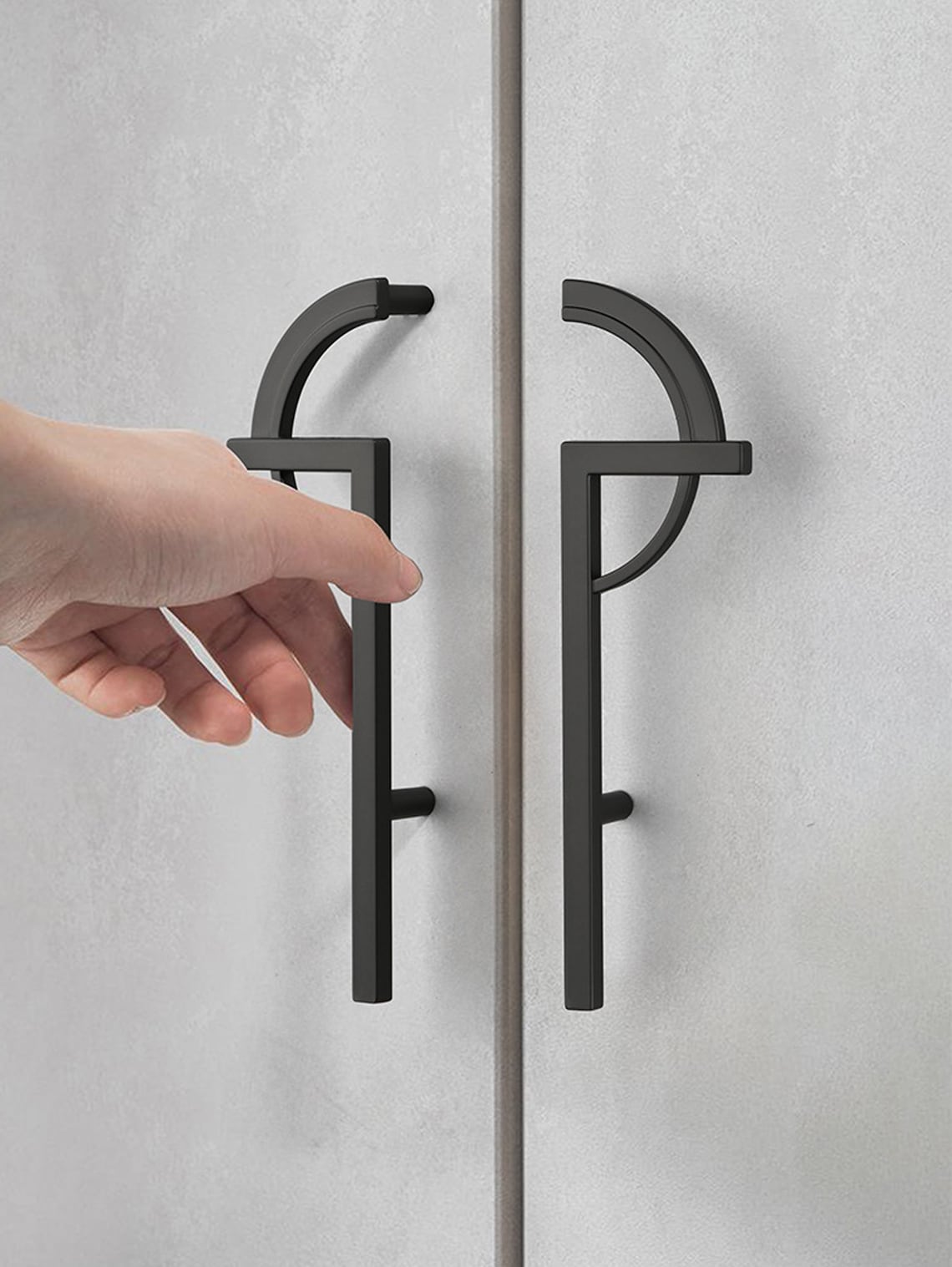 New door handles Nordic paired bathroom handles Etsy