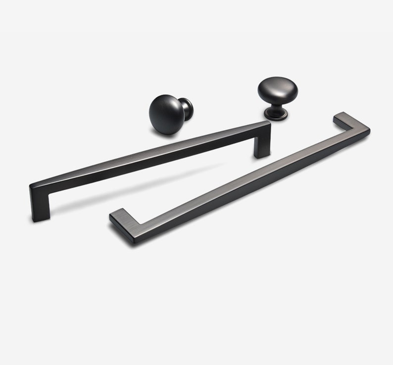 Handles Wardrobe Drawer Handles Modern Simple Etsy