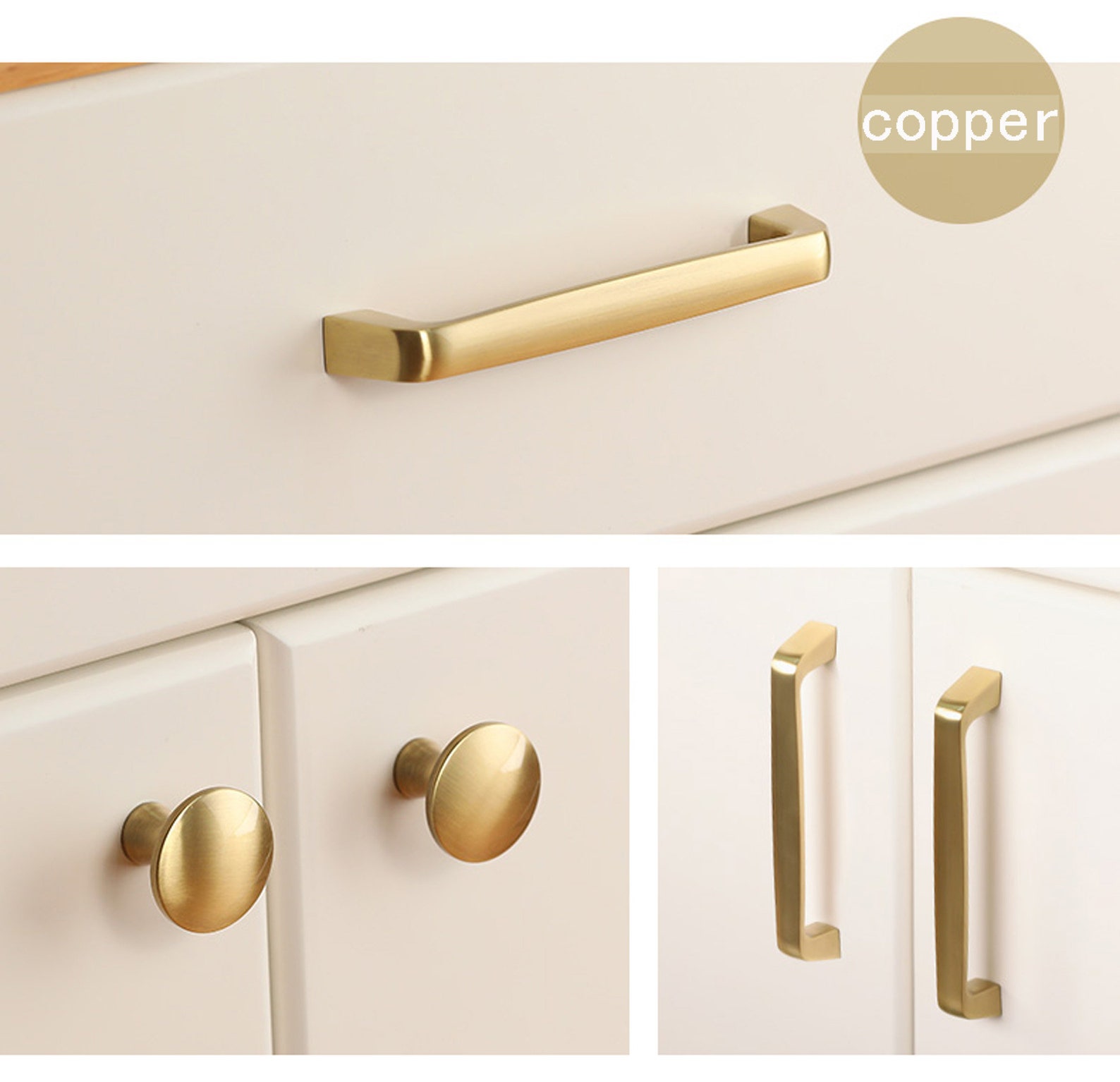 Solid Copper Handle Door Wardrobe American Etsy New Zealand