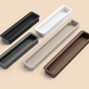 Embedded cabinet door concealed handle modern minimalist cabinet wardrobe drawer embedded cabinet door concealed handle E228