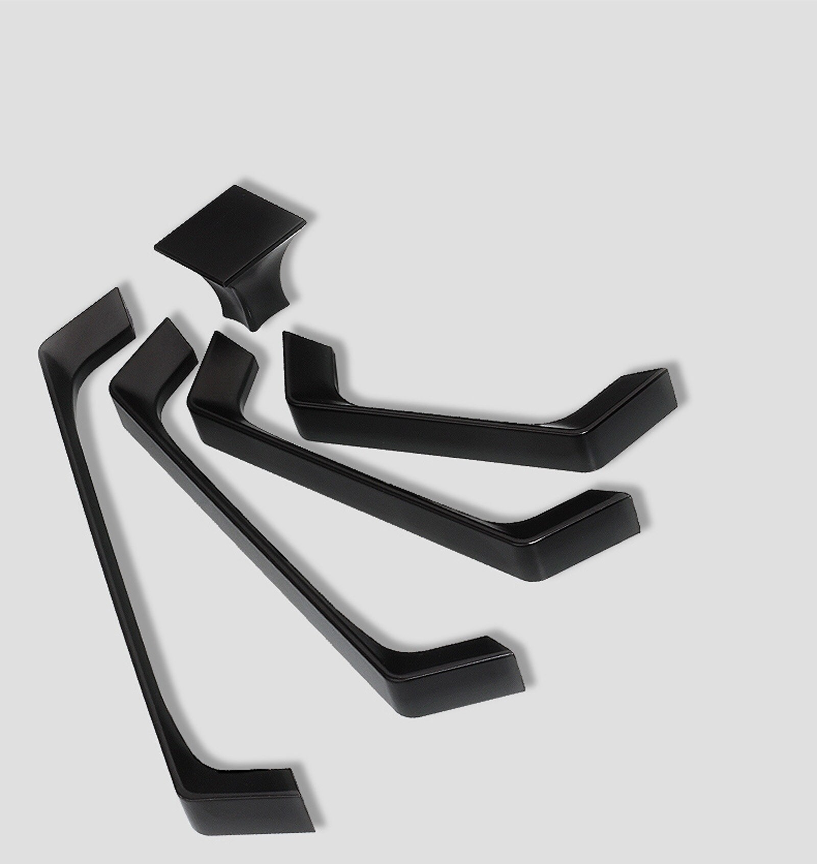 Modern Simple European Drawer Black Single Hole Small Handle Etsy UK