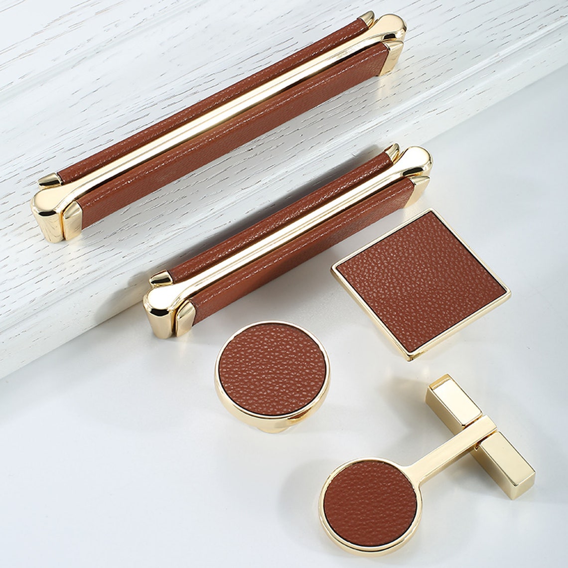 Wardrobe door handle modern simple golden door handle Etsy