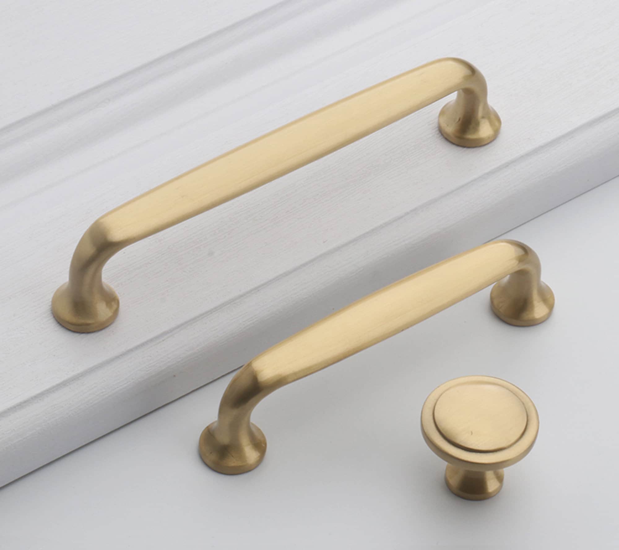 Messing kupfer gold Griff SchrankTüre schlichter Schrank retro | Etsy