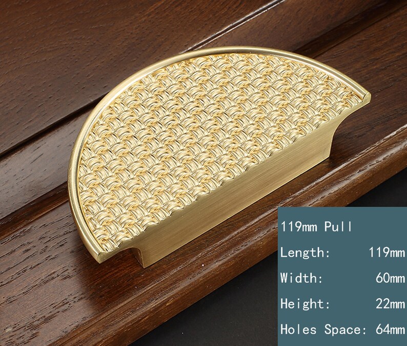 New Chinese Style Handle Wooden Door Handle Paired Etsy