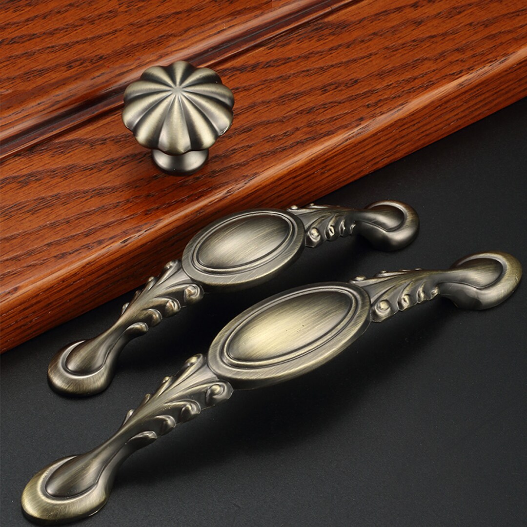European Cabinet Door Handle Antique Wardrobe Door Handle American Shoe ...