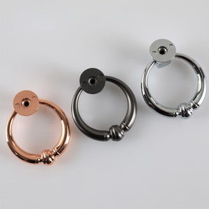 Colour drawer single hole hanging ring handle closet door small ring handle pull handle R435