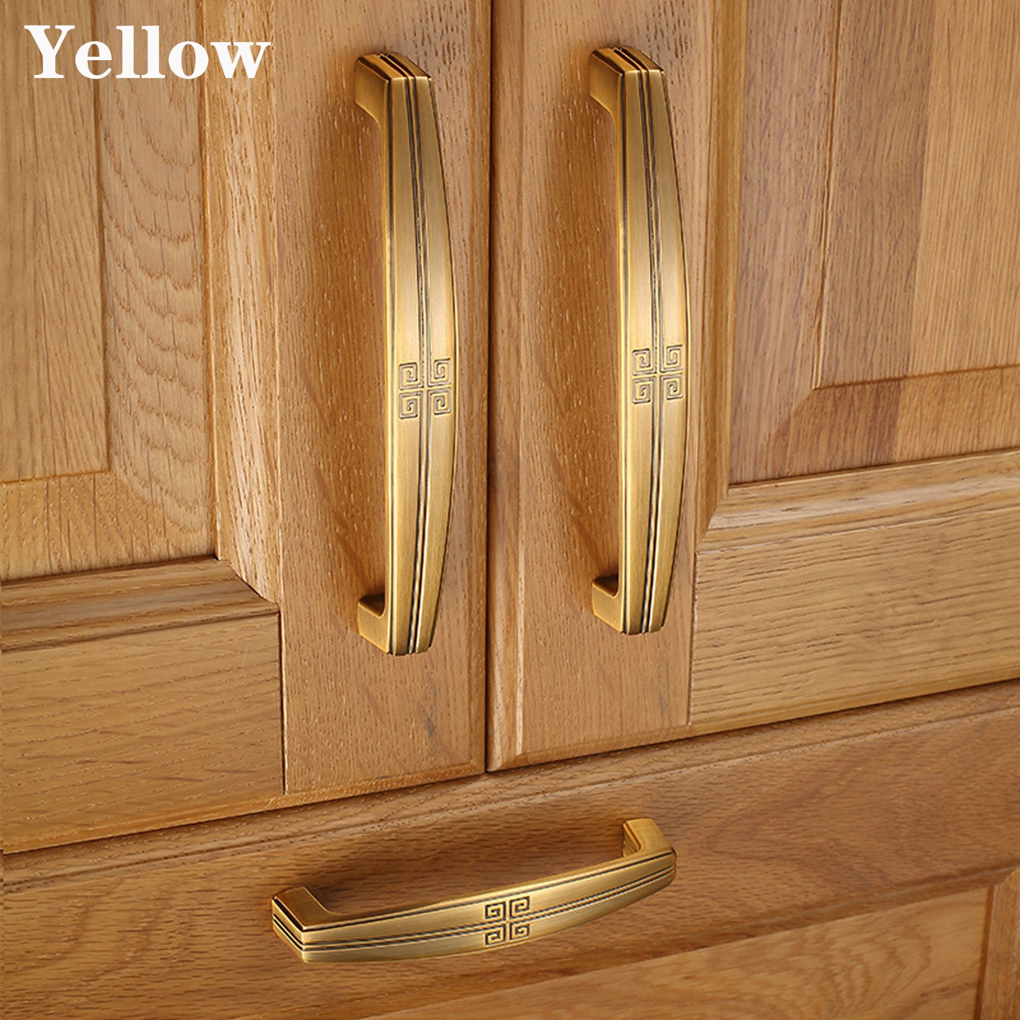 Copper Handles European Antique Pure Copper Door Handles Etsy