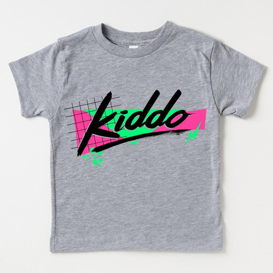 Kiddo 90's Tee T-shirt kinderkleding kiddo - Etsy België