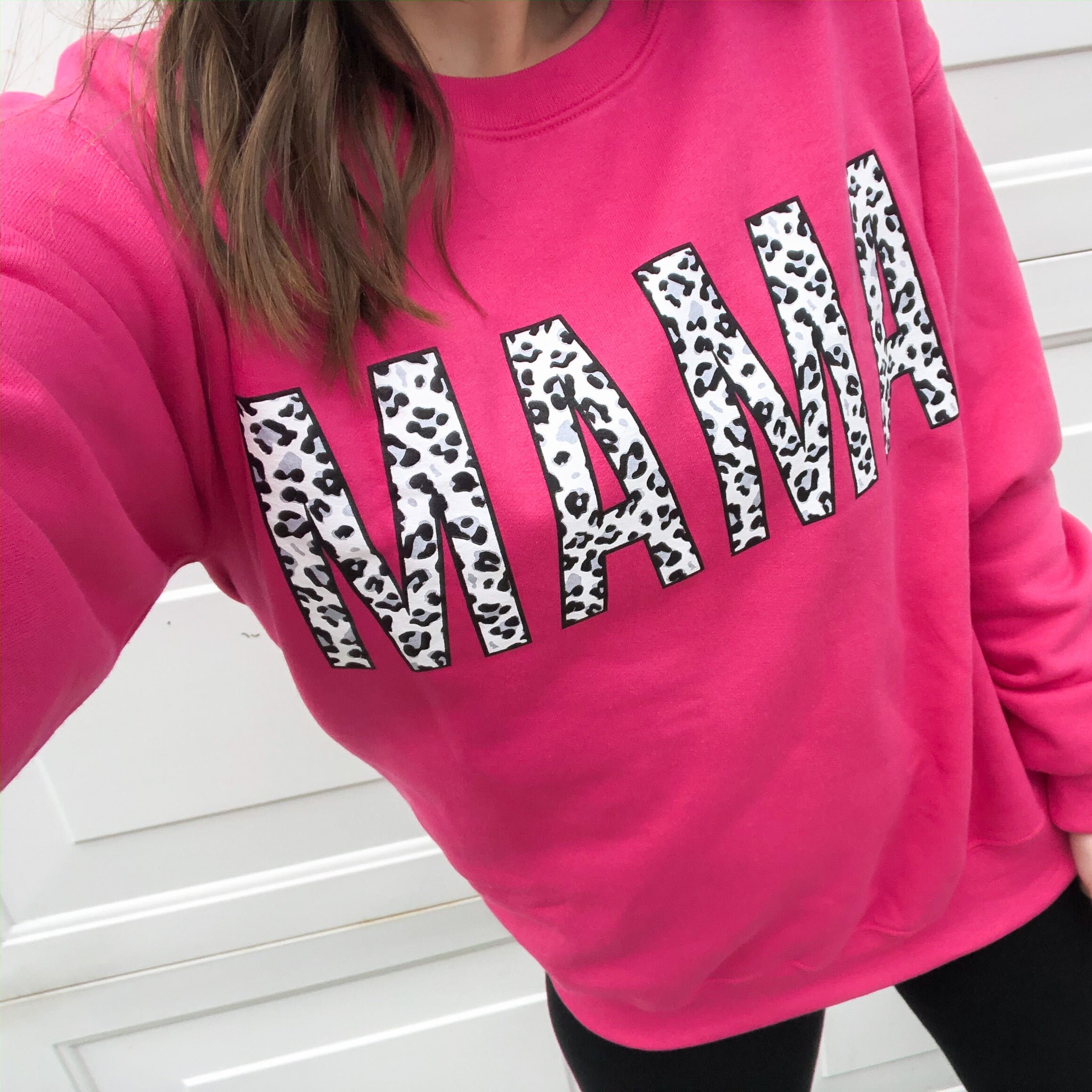 Fuschia Sweatshirt - Etsy