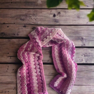 Pink scarf