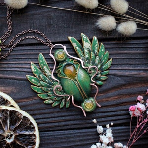 Scarab Necklace, Egyptian Beetle Jewelry, Secrets of Egypt, Designer Scarab Beetle Necklace