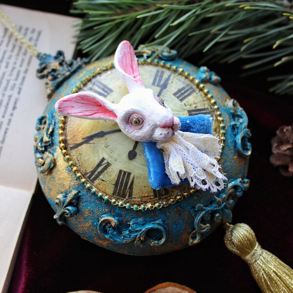 Rabbit Tree Toy Etsy