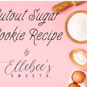 NO Spread, NO chill, Cutout Sugar Cookie Recipe