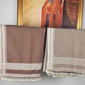 Natural Fiber Throw Etsy Canada