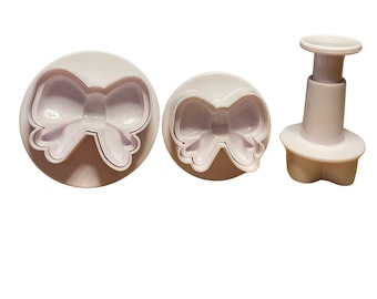 Bow Fondant Plunger Cutter Set – Cake & Cupcake Decorating