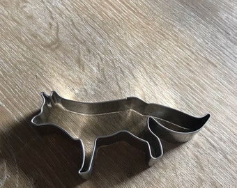 Fox /wolf cookie cutter for cake decorating sugar craft fondant icing