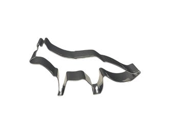 Fox Cookie Cutter - Stainless Steel Woodland Baking (11 x 5.5 cm)