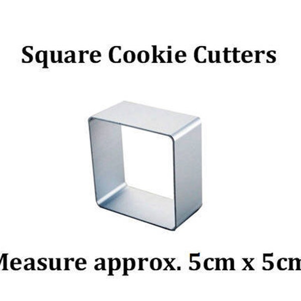 Square Cake Cutter Etsy