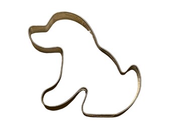 Puppy Dog Cookie Cutter | Stainless Steel, Baking & Fondant Tool