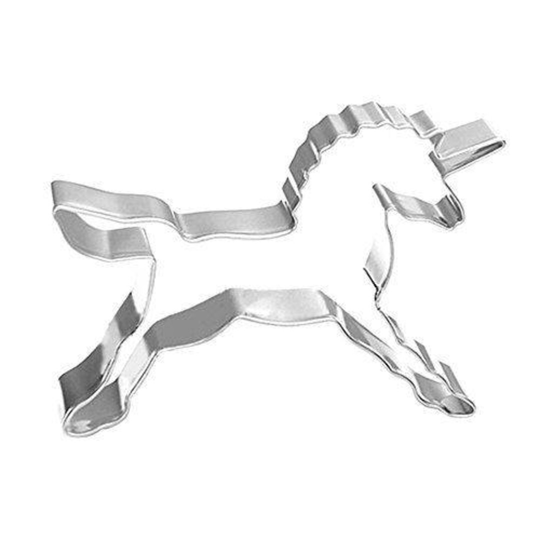 Small Unicorn Cookie Cutter for Fondant Icing Sugar Craft Etsy UK