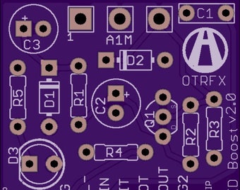 RigidBoost PCB - Build your own NO-CRACKLE Super Hard-On Boost Pedal!