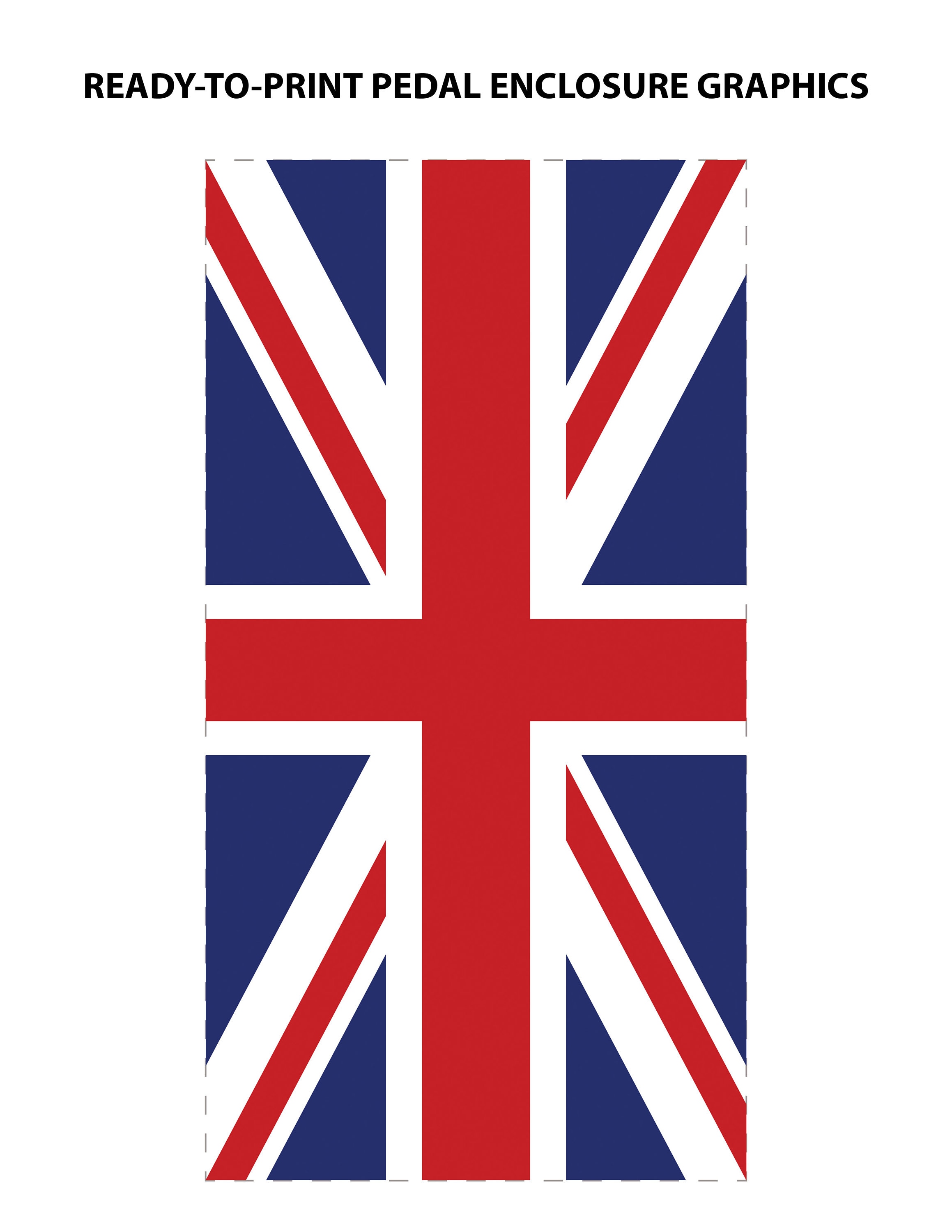 Chitarra Elettrica LA Di , Union Jack - Foto 3