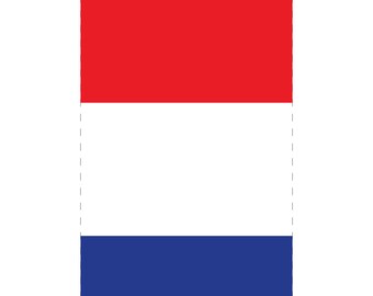FRANCE Flag - Ready-To-Print Guitar Effects Pedal Artwork