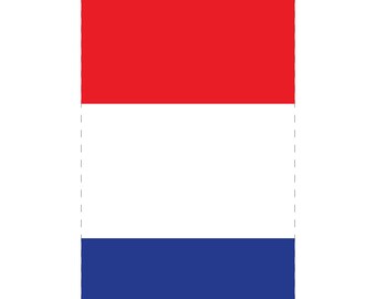 FRANCE Flag - Ready-To-Print Guitar Effects Pedal Artwork