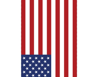 USA Flag - Ilustraciones de pedales de efectos de guitarra listas para imprimir