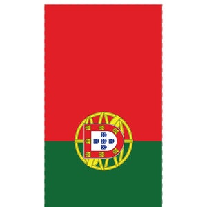 PORTUGAL Flag - Ready-To-Print Guitar Effects Pedal Artwork