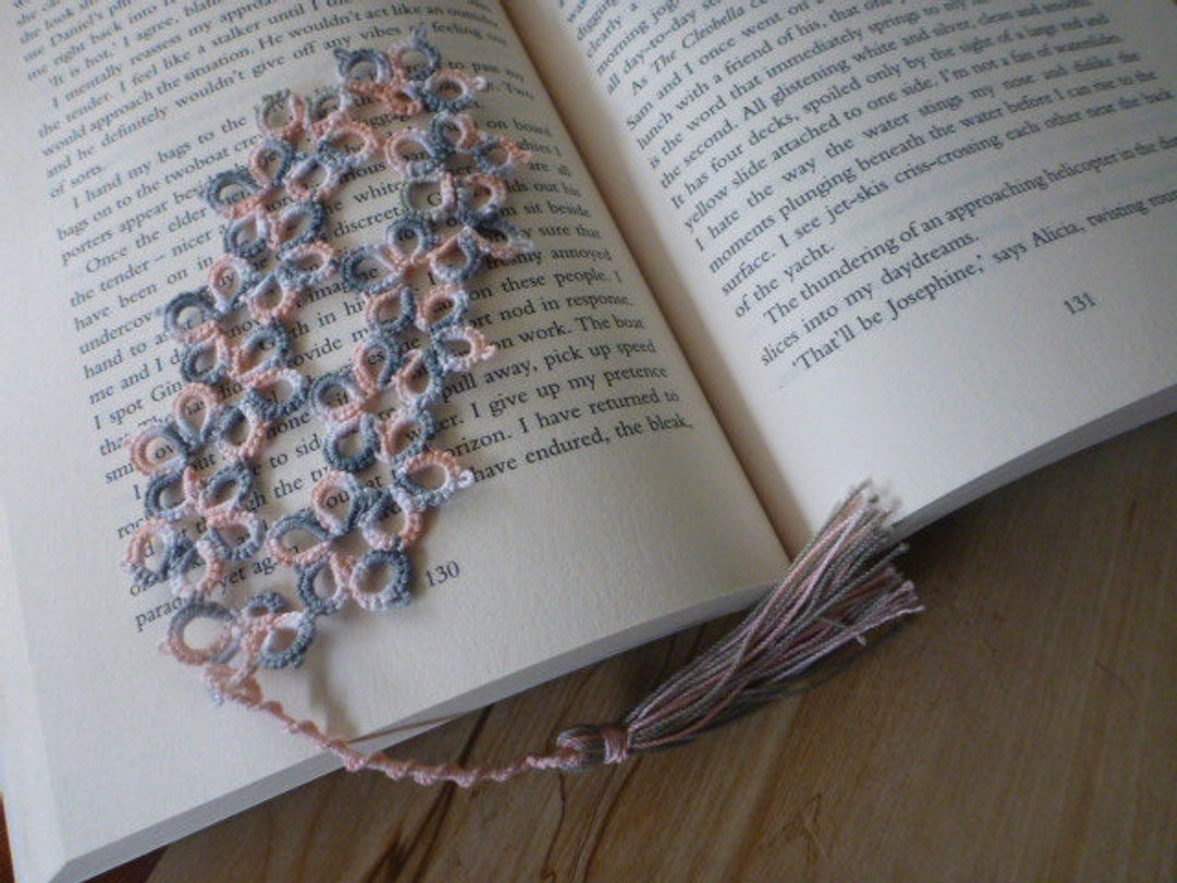 Tatted Bookmark Pattern Made With One Shuttle - Galaxy, Pdf Pattern ...