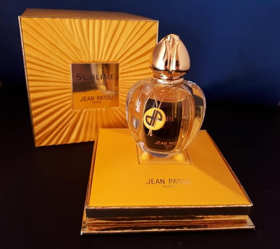 Vintage Jean Patou Gold Sublime Perfume jean patou, fragrance, perfume bottles