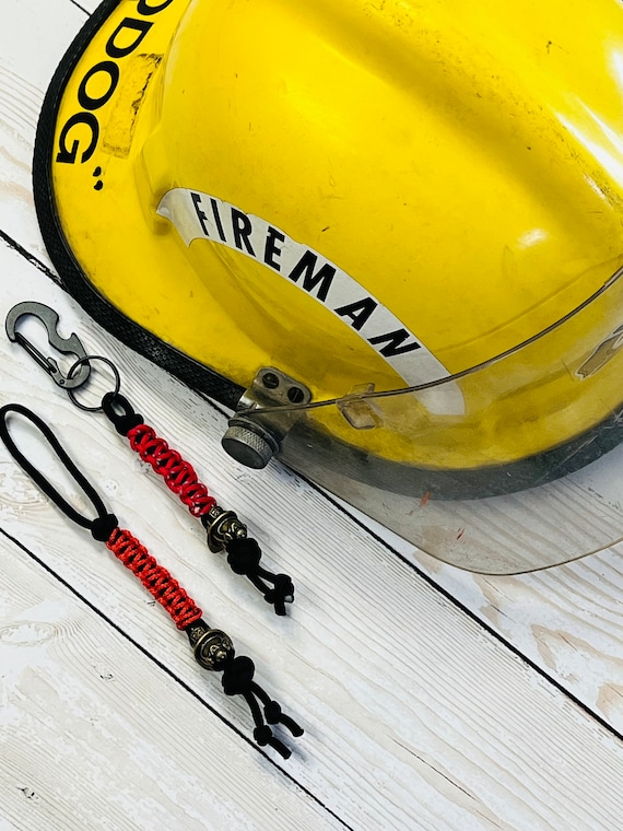 Firefighter keychain lanyard hot sale