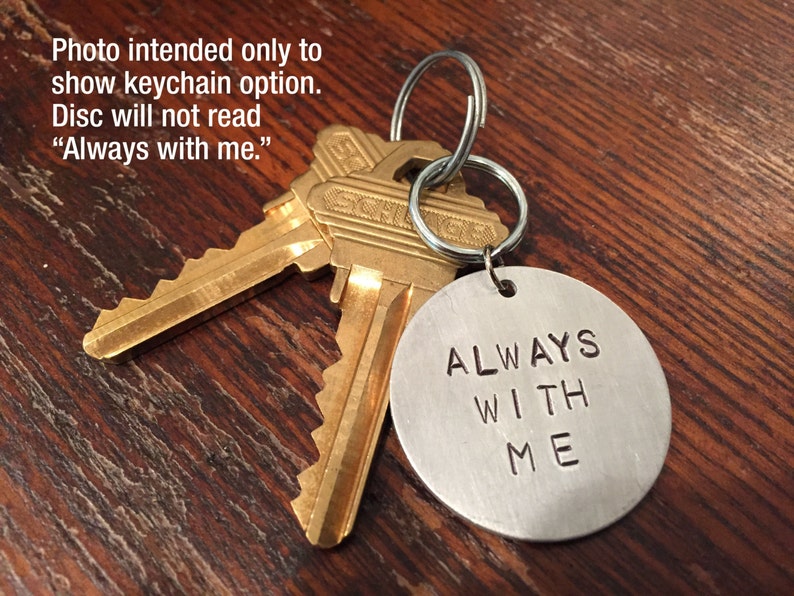 Second Chance Rescue Dog Tag - Hand-Stamped Aluminum, Brass, or Copper image 4