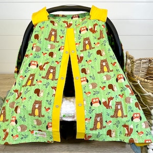 Baby carseat cover-baby carseat canopy/Boy car seat canopy/ car seat cover