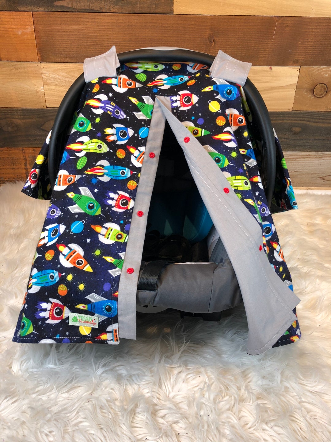 Baby Car Seat Cover/baby Car Seat Canopy/boy Car Seat Canopy/boy Car