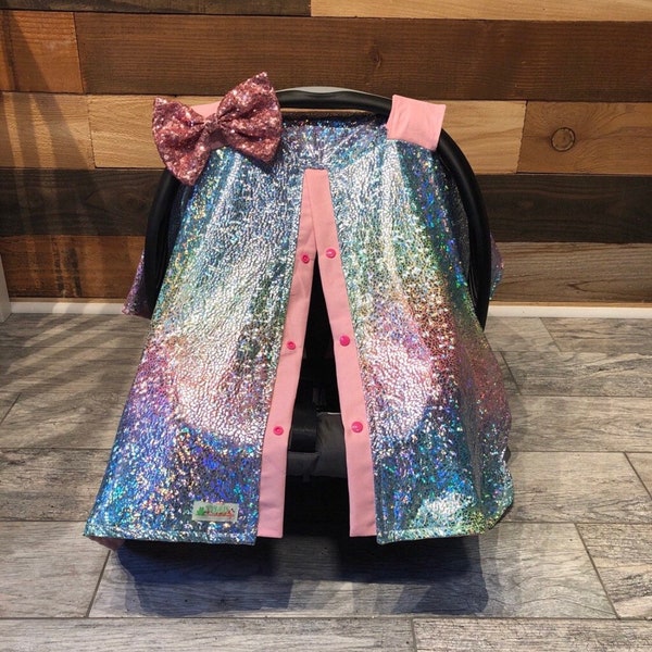 Rainbow Triangle Geometric Pet Car Seat Cover