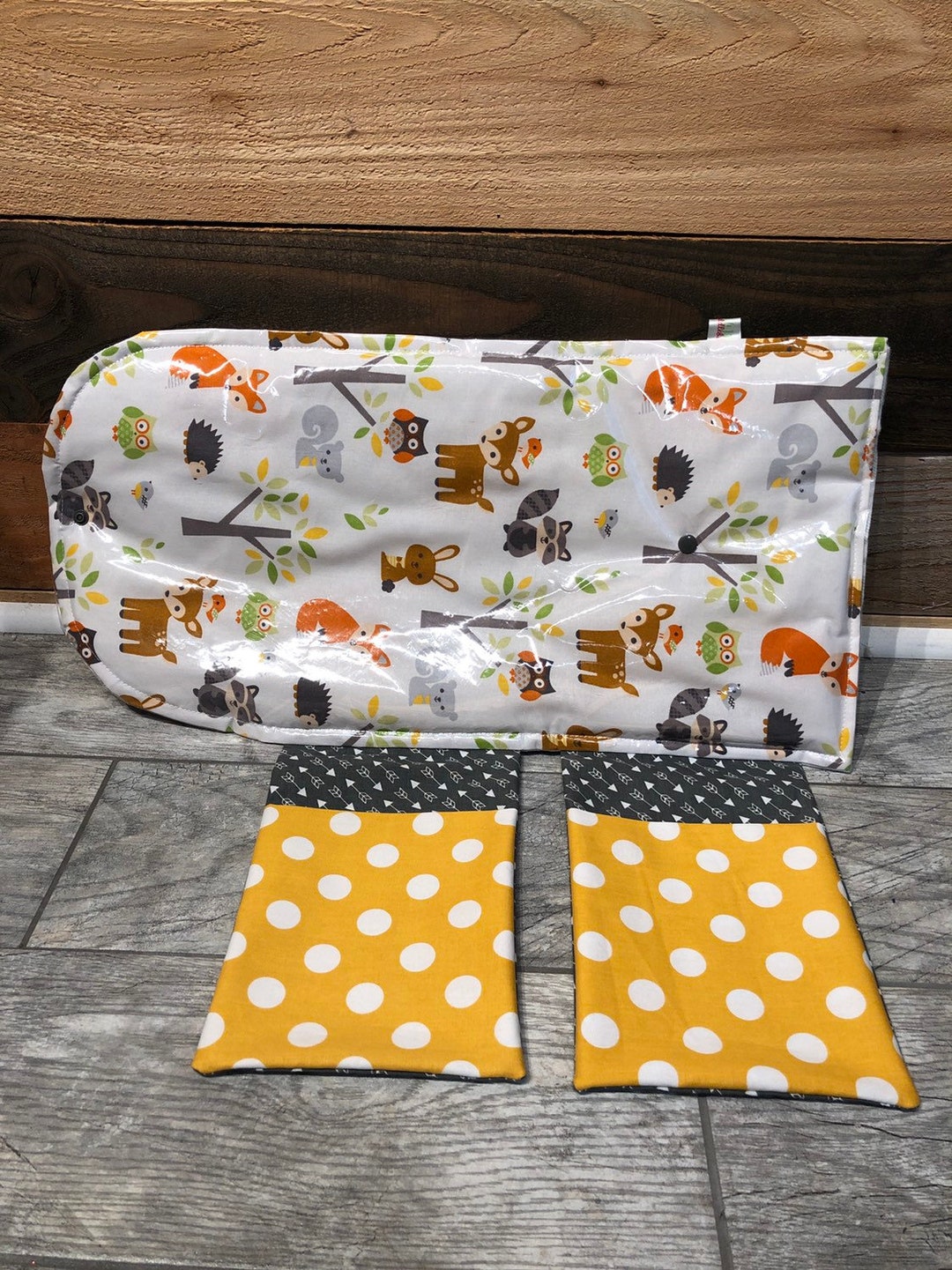 Diaper Clutch Changing Pad Changing Mat Diapers and Wipes Etsy
