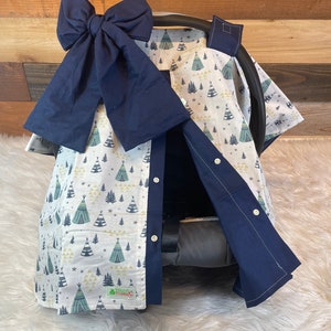 Baby carseat canopy/baby car seat cover/teepee canopy
