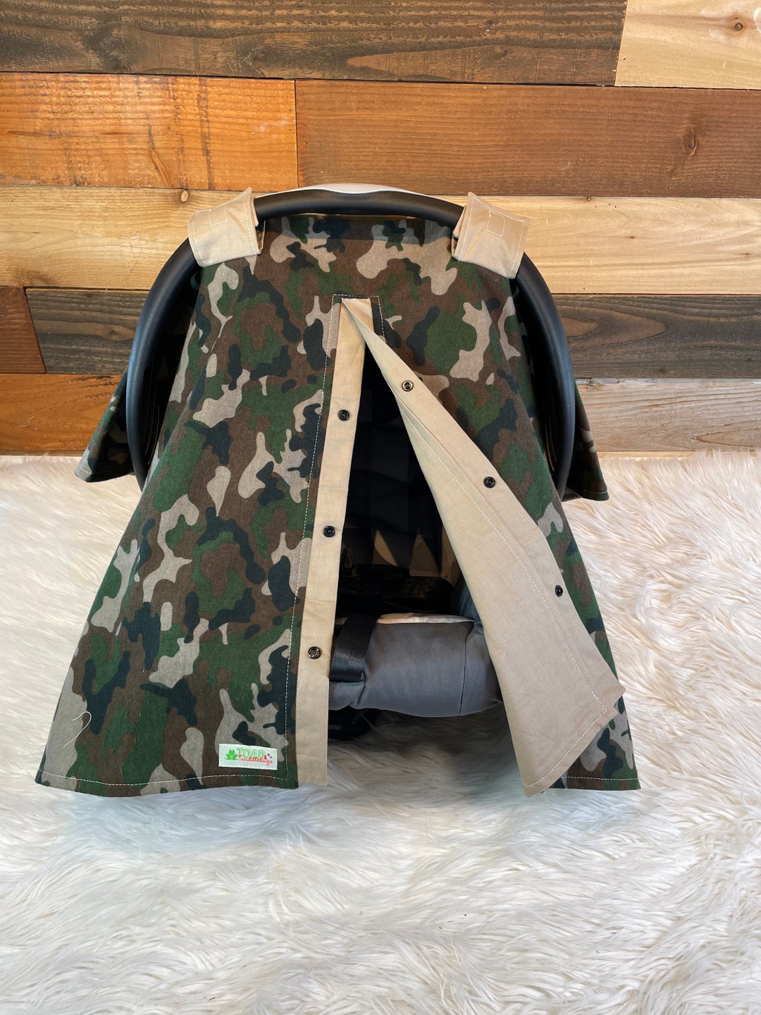 Baby Car Seat Cover/baby Car Seat Canopy/camo Car Seat Canopy/camo Car